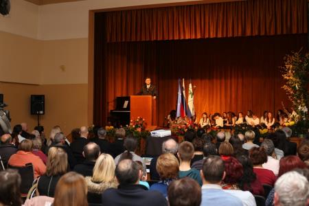 Predsednik Republike Slovenije Borut Pahor na prireditvi ob mednarodnem dnevu maternega jezika na Razkrižju 8